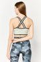 Women Sportswear Fit Lightly Padded Sports Bra, Sage - 4