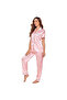 Women's Full Sleeve Silk Satin Pajama Set - Ultra Soft and Comfortable Nightwear - 5