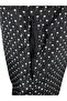 Black Patterned Mesh Zipper Pocket Swim Shorts - 3
