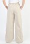 Girl's Casual Cut Combed Cotton Sweatpants with Pockets - 7
