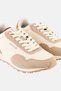 Men Brand Logo Lace Up Outdoor Shoes, Beige - 3
