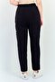 Women Regular Fit Textured Jogger Pants, Black - 3