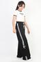 Girl's Casual Cut Combed Cotton Sweatpants with Pockets - 5