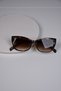 Unisex Women Men Uv400 Protect Glass Change Bone Square Rectangle Metal Sunglasses - 6