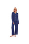 Women's Soft Knitted Cotton Pajamas Set - Button-Down Long/Full Sleeve 2 Piece Sleepwear Loungewear - 5
