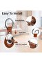 Airtag Case, Leather Airtag Case, Compatible with Pendant, with Keychain, Waterproof Premium Quality - 2