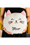 Cute Cat Figured Pillow – Soft Design with “Meow” Theme - 4