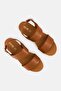 Women D Xand Velcro Closure Sandals, Tan - 4