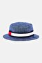 Men Chambray Bucket Hat, Multicolor - 2