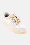 Women Synthetic Lace Up Casual Shoes, Off White