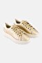 Women D Spherica Lace Up Casual Shoes, Gold