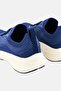 Women Lace Up Running Shoes, Navy Blue - 2