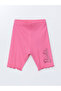 Lcw kids pink elastic waist barbie printed girl's tights 2-pack - 3