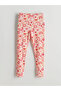 Nevavm Printed Girls' Leggings with Elastic Waistband, Pack of 2 - 2