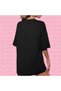 Trend Summer Design Printed Oversize Unisex Women/Men Crew Neck T-Shirt - 2