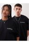 Unisex Black Oversize T-Shirt – Guinness Retro Bird Printed Streetwear - 4