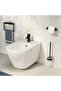 Pyrenees Toilet Paper Holder, Light - Matte Black - 2