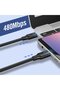 USB-C to USB-C Charging/Data Cable 2m, 3A, UGREEN, Black - 3