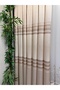 Samandağ Cream Ft614286 V-101 1/3 Fine Plied Background Curtain Apm - 7