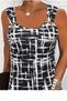 New Season Women's Strap Bird's Eye Detailed Patterned Suprem Dress - 2