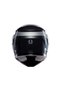 Streetmodular Levico Grey Silver Çene Açılır Kask - 7