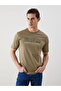 Nevavm Oval Collar Printed Combed Cotton Men's T-Shirt