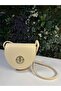 Lara Leather Stylish Design Accessory Detailed Straw, Front Detailed Crossbody Bag, Casual Style - 4