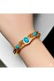 Gold Turquoise Stone Elegant Women's Bracelet - 3