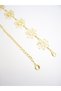 Flower Pattern Metal Chain Women's Belt, Dress, Shirt, Pants, Shorts Belt - 3