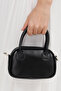 Zippered Mini Hand and Shoulder Bag Ç6007 - 3