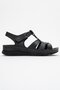 Women's Velcro Sandals Black - 2