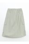 Vizyon New Season Elastic Waist Girls' Cargo Skirt
