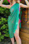 Women Mint Muslin Fabric Shawl Pareo Nbmht02