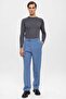 High-waisted men's pants with zipper detail - 3