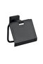 Atena Toilet Paper Holder - Matte Black - 2