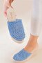 Bohemian Wicket Knitted Filled Tapucled Slippers - 2
