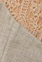 Lace Trim Strap Linen Dress, Elegant and Structured Design - 4