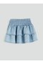 Özmarka New Season Elastic Waist Girls' Jean Skirt - 5