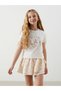 New Season Elastic Waist Girls' Sort Skirt S5Bg89Z4 - 3
