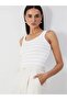 Lcwaikiki Classic U Neck Striped Women's Tank Top (S5)