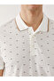 Lcwaikiki Classic Polo Collar Short Sleeve Patterned Pique Men's T-Shirt (S5) - 3