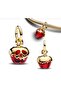 Poseidons Jewellery Silver Evil Hearted Queen Apple Dangle Charm - 2