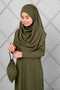 Hijab Children's Prayer Dress Khaki - 2