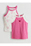 Nevavm Halter Neck Girls' Undershirt 2-Piece Set