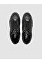 100% Genuine Leather Black Lace-Up Men's Sports Shoes - 4