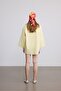 Women's Yellow Linen Lace-Up Kimono / Sevde Ugur - 6