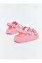 Pink Velcro Girls Sandals - 5
