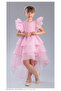 Flared Fluffy Tail Ktkat Chiffon Luxury Children's Evening Dress Aby229 - 2