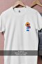 Oversize Diver Holding Gift Box Pocket Design Unisex T-Shirt - 2