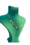 Gold Color Locket Detailed Chain Necklace – Tarnish-Free Steel, Stylish and Modern Design